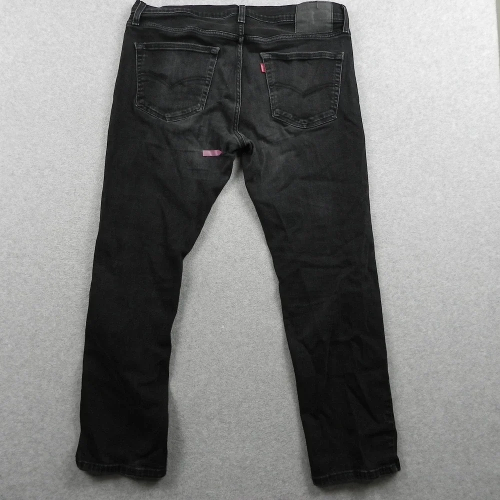 Levi's‎ 559 Jeans Mens 36x29 Relaxed Straight Fit 5-Pocket Stretch Denim Black